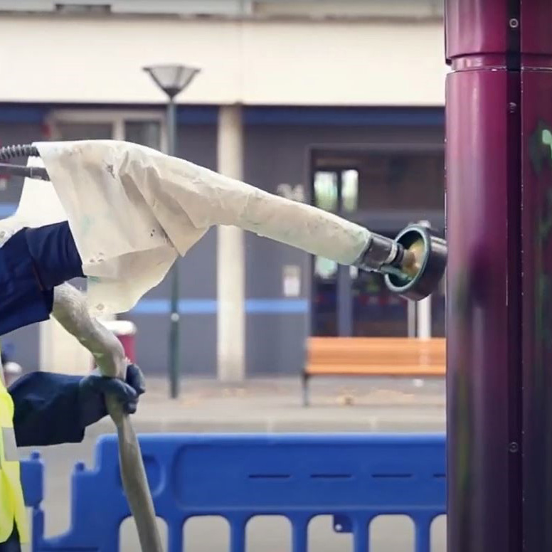 REMISE EN PEINTURE ÉLECTROSTATIQUE PAR DES EXPERTS